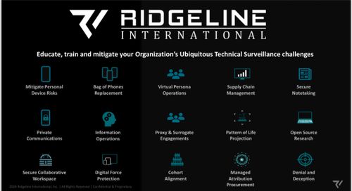 Ridgeline International: Virtual Persona & Secure Comms Demo